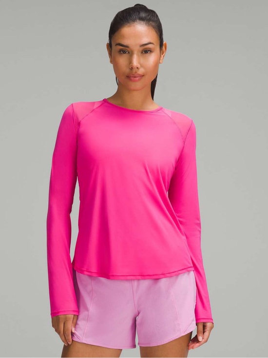 lululemon athletica Tops - Lululemon Sculpt Long-Sleeve Shirt in 
Sonic Pink